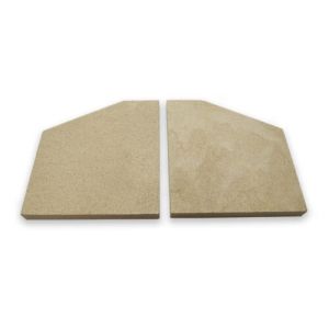 Graphite 10 Stove Spare Parts - Side Fire Brick Set