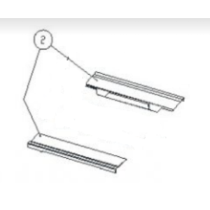  Waterford Stanley Solis i80 Double Sided Secondary Baffle Plate [DEFSUPKR80DC] *2 Needed*