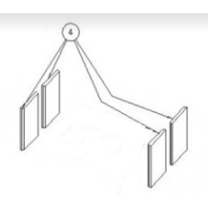 Waterford Stanley Solis i80 Double Sided Side Fire Brick Set [LATHEKR80DC] *4 Needed*