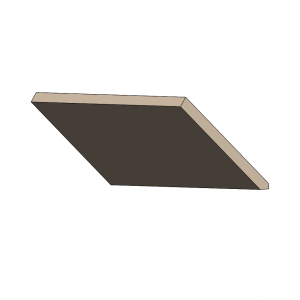 ACR Buxton II Spare Parts Lower vermiculite baffle (A6081-1109)