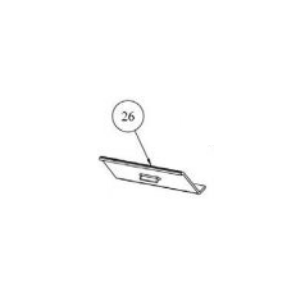 Stanley Ardmore Boiler Cleaning Door Lower Baffle Plate [Z00060AXX] 