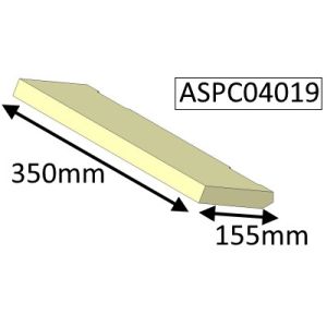 Parkray Aspect 4 Compact (Eco) Baffle Brick - ASPC04019