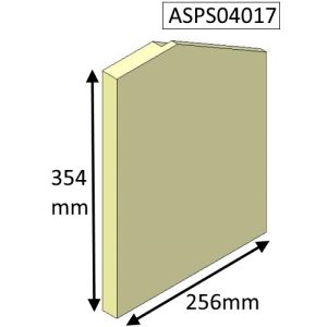Parkray Aspect 4 (Eco) Right Hand Side Fire Brick - ASPS04017