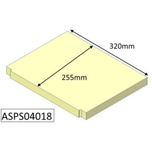 Parkray Aspect 4 (Eco) Base Fire Brick - ASPS04018