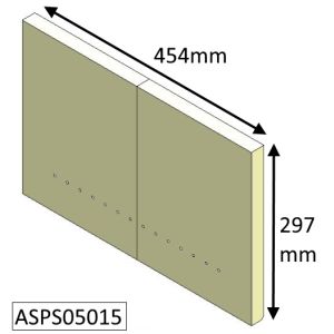 Parkray Aspect 5 Compact (Eco) Rear Fire Brick - ASPS05015