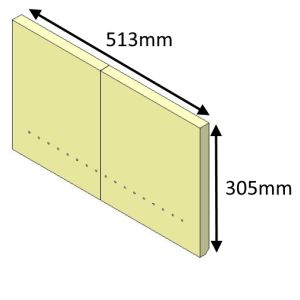 Parkray Aspect 6 (Eco) Rear Fire Brick - ASPS06015