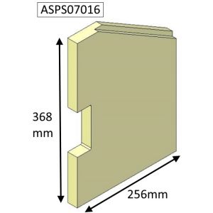 Parkray Aspect 7 (Eco) Left Hand Side Fire Brick - ASPS07016