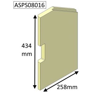 Parkray Aspect 8 (Eco) Left Hand Side Fire Brick - ASPS08016