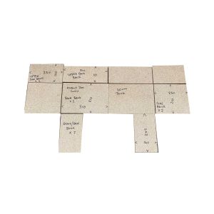 BR084 Brick Athens / Orion 700 (Vermiculite) Full set