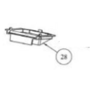 Stanley Cara Boiler Stove Top Upper Baffle  [Z00064AXX]