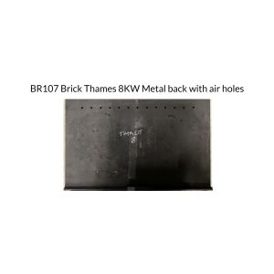 Henley Spare Parts BR107 Brick Thames 8KW Metal back with air holes