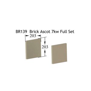 Ascot 7kw Right & Left Side - Brick BR139