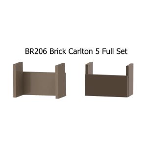BR206 Brick Carlton 5 Full Set