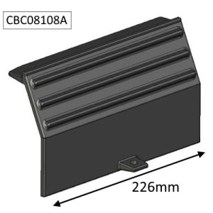 Cleanburn Nordstrand Left Hand Side Plate - CBC08108A
