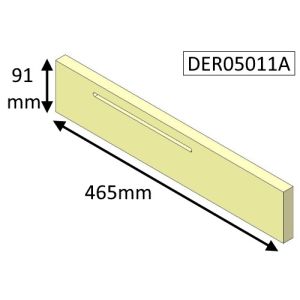 Di Lusso R5 Models Rear Lower (Eco) Fire Brick - DER05011