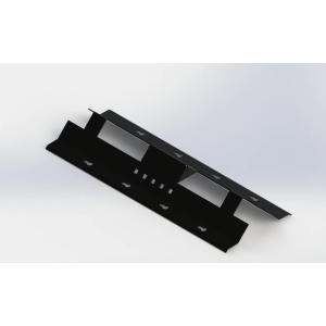 Lisbon 900 D/S ( Inside Small ) Stainless Steel - Baffle