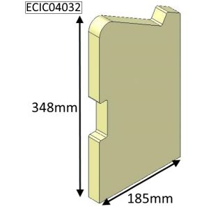 Parkray Aspect 4 Compact (Non Eco) Left Hand Side Fire Brick - ECIC04032