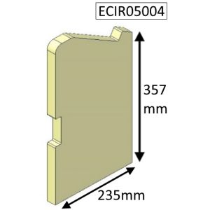 Parkray Aspect 5 (Non Eco) Left Hand Side Fire Brick - ECIR05004