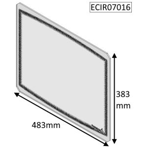 Parkray Aspect 7 (Non Eco) Replacement Glass - ECIR07016