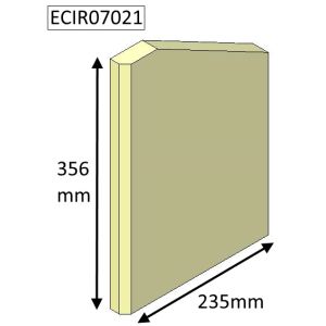 Parkray Aspect 7 (Non Eco) Right Hand Side Fire Brick - ECIR07021