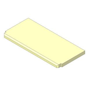 Parkray Aspect 9 Base Fire Brick - ECIR09017