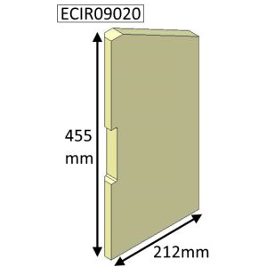Parkray Aspect 9 Left Hand Side Fire Brick - ECIR09020