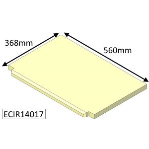 Parkray Aspect 14 (Non Eco) Base Fire Brick - ECIR14017
