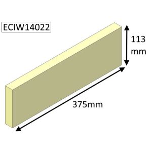Parkray Aspect 14 Boiler(Non Eco) Side Lower Fire Brick - ECIW14022
