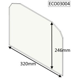 Eco Ideal Eco 3 Replacement Glass - ECO03004