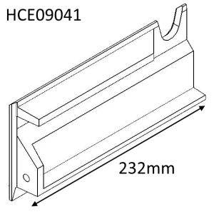 Cleanburn Sonderskoven Left Hand Side Plate - HCE09041