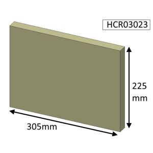Hunter Hawk 3/3D Wood (MKI) Rear Fire Brick - HCR03023