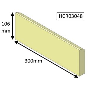 Hunter Hawk 3/3D Multifuel (CEvII) Rear Fire Brick - HCR03048