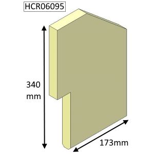 Parkray Consort 4 (CEvII) Side fire Brick - HCR06095