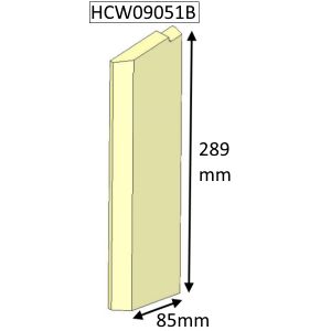 Cleanburn Sonderskoven 20B Inset Right hand Side Fire Brick - HCW09051B