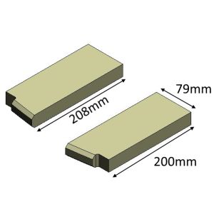 Hunter Herald 5 Slimline (Eco) Base Fire Brick - HES05028