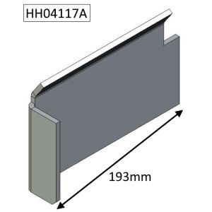 Parkray Consort 4 (CEvII)Right hand Side Plate - HH04117A