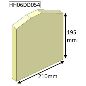 Hunter Herald 6 Double Sided Double Depth Side (CE and CEvII) Fire Brick - HH06DD054