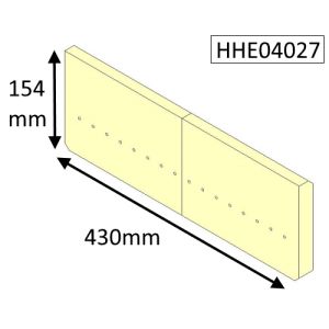  Hunter Herald 4 (Eco) Rear Fire Brick - HHE04027