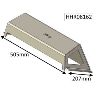 Parkray Consort 9 (CEvII) Baffle Plate - HHR08162