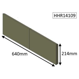 Parkray Consort 15 Wood(CEvII) Rear Fire Brick - HHR14109