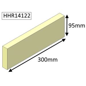 Parkray Consort 15 Boiler Wood(CEvII) Side Fire Brick - HHR14122