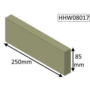 Hunter Herald 8 Slimline (MKI) Fire Brick - HHW08017