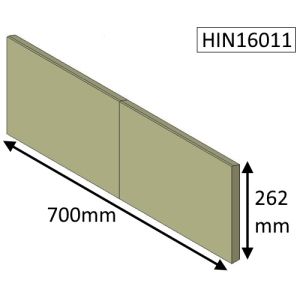Hunter Inglenook High Output Wood (CE and CEvII) Rear Fire Brick - HIN16011