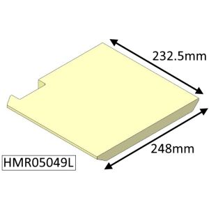 Di Lusso R5 Models Base Left Hand (Non Eco) Fire Brick - HMR05049L