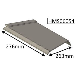 Di Lusso R6 Slimline Inset Right Hand Baffle Plate - HMS06054