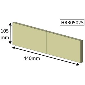 Parkray Derwent Rear Fire Brick - HRR05025