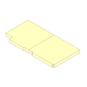 Hunter Allure 7 Bottom Base Brick - JMES07009