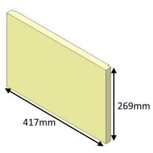 Jetmaster 50i Inset Rear Side Brick - KJMIN50016