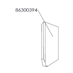 Dik Geurts Ivar 8 Low Eco Design Ready Wood Burning Stove -Side Brick - Left [86300394]