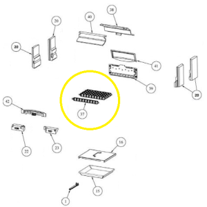 Stanley Lismore Room Heater Riddle Bar Grate [Z00047AXX] 